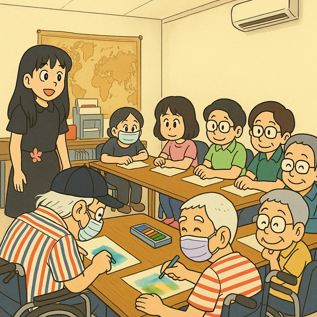【銀髮彩繪時光｜藝術療癒的早晨】
