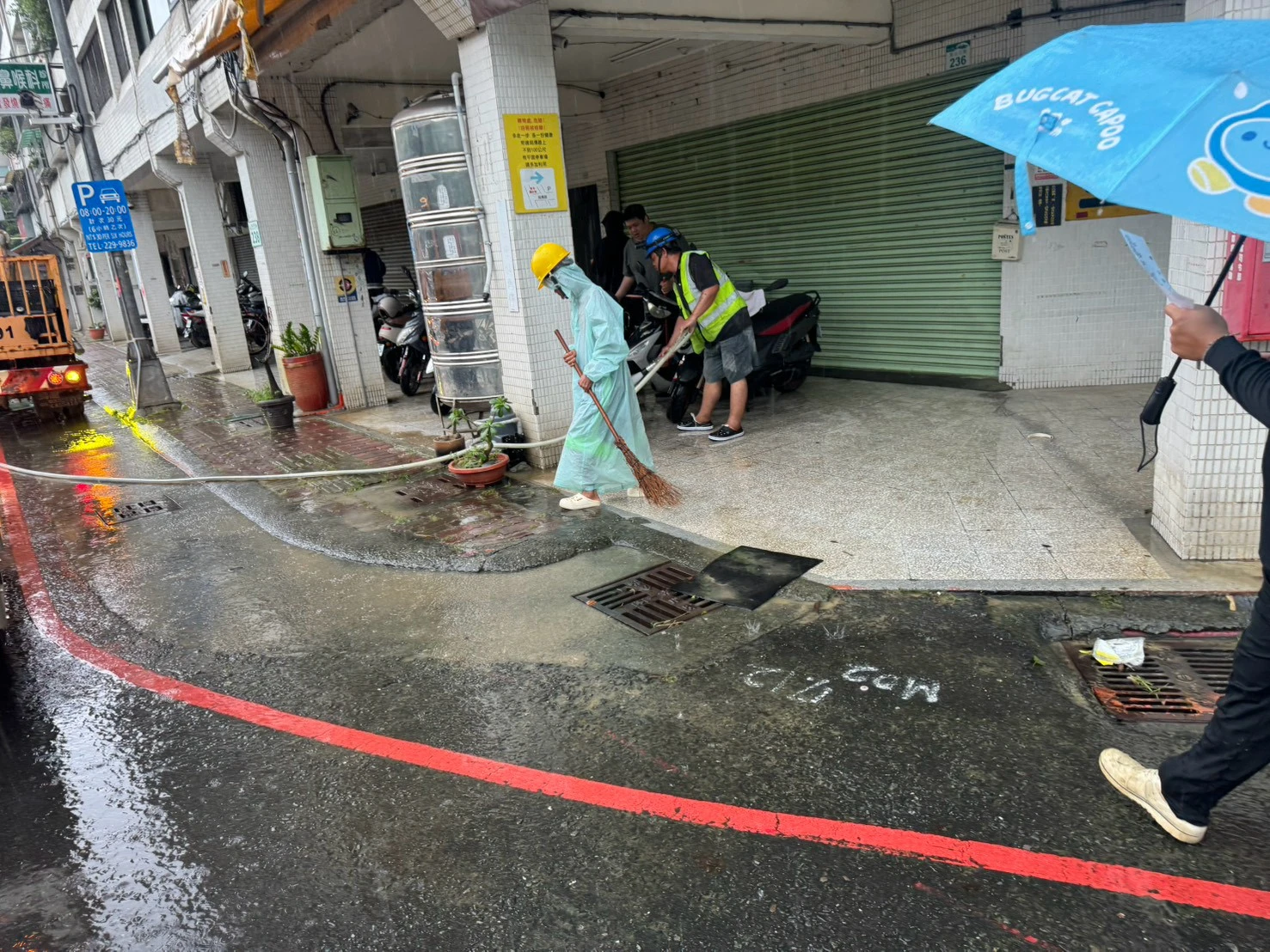 高雄市政府環境保護局-救災-道路清洗-待命