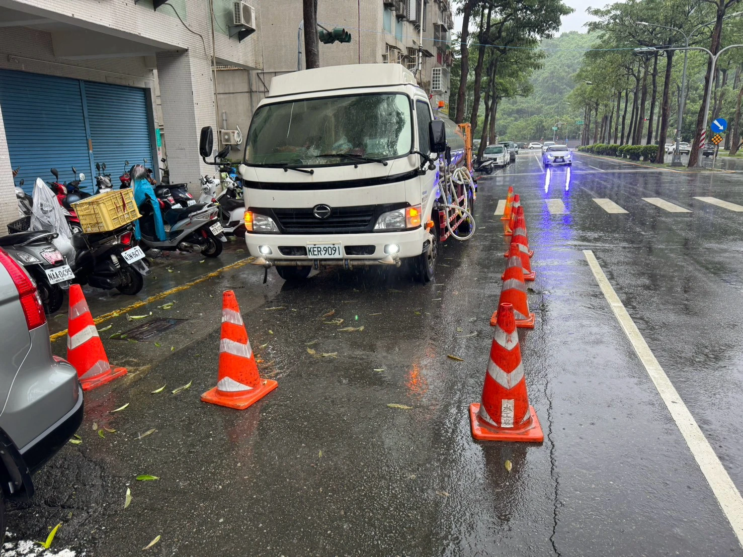 高雄市政府環境保護局-救災-道路清洗-待命