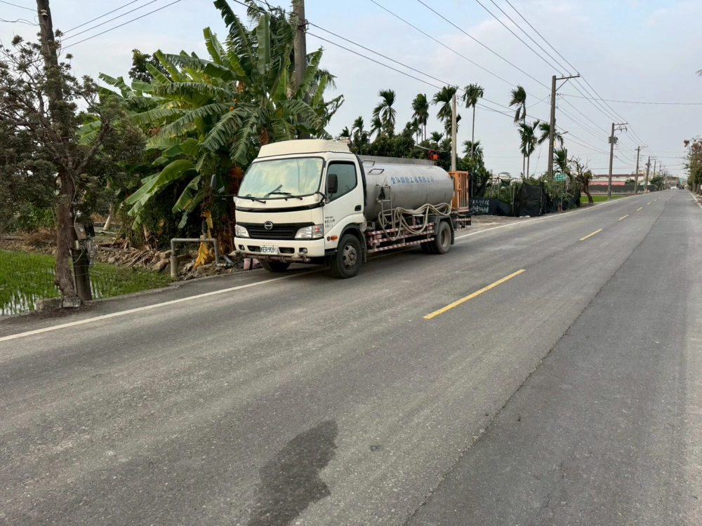 115/02/08感謝屏縣萬丹鄉新樓村李浩銘先生訂車，農耕期完成，道路清洗