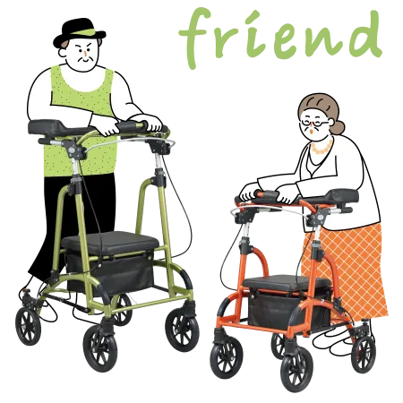 friend II 前臂支撐型助步車