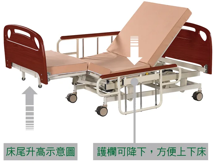 起身床(三馬達)