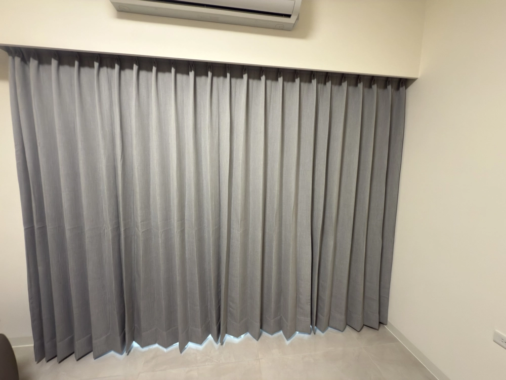 頂蘇 三折景窗簾布｜嘉義三折景窗簾布安裝｜台南三折景窗簾布安裝