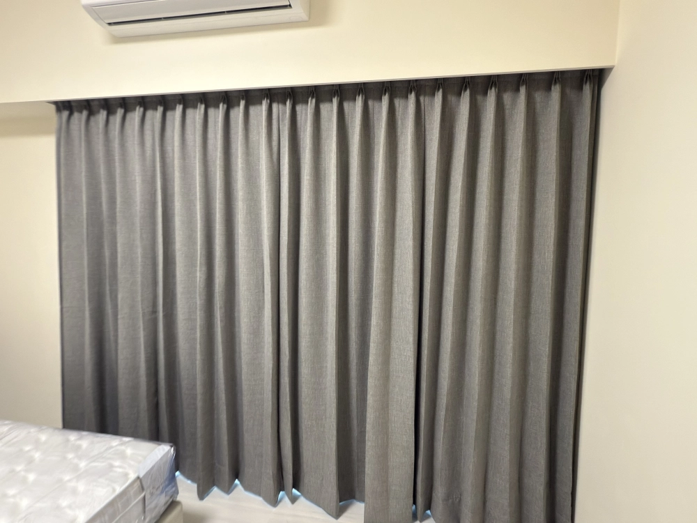頂蘇 三折景窗簾布｜嘉義三折景窗簾布安裝｜台南三折景窗簾布安裝