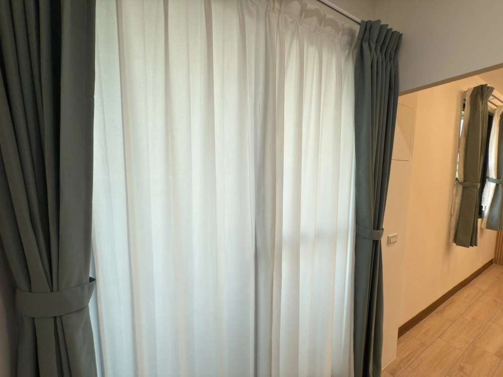 三折景窗簾布｜嘉義三折景窗簾布安裝｜台南三折景窗簾布安裝