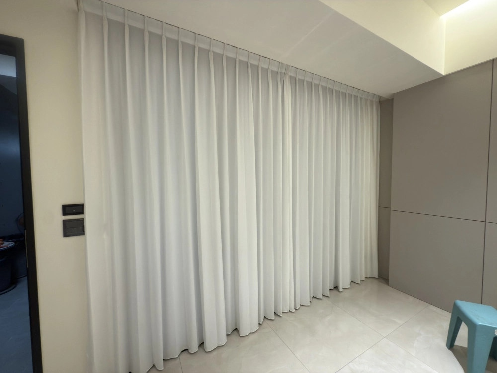 頂蘇 三折景窗簾布｜嘉義三折景窗簾布安裝｜台南三折景窗簾布安裝