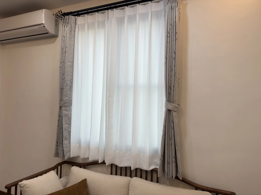 三折景窗簾布｜嘉義三折景窗簾布安裝｜台南三折景窗簾布安裝