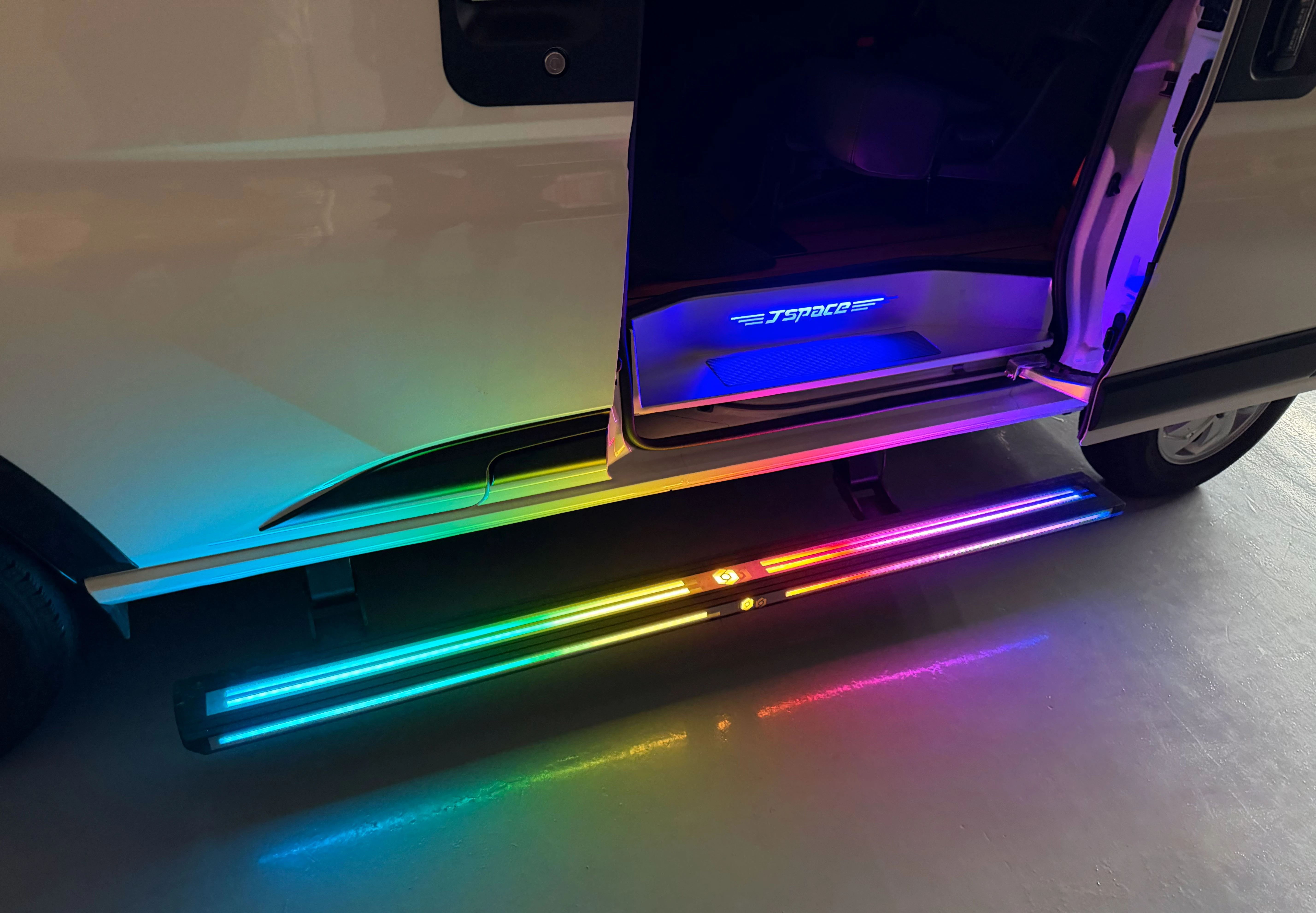 智慧型雙流光電動踏板(左右2側)