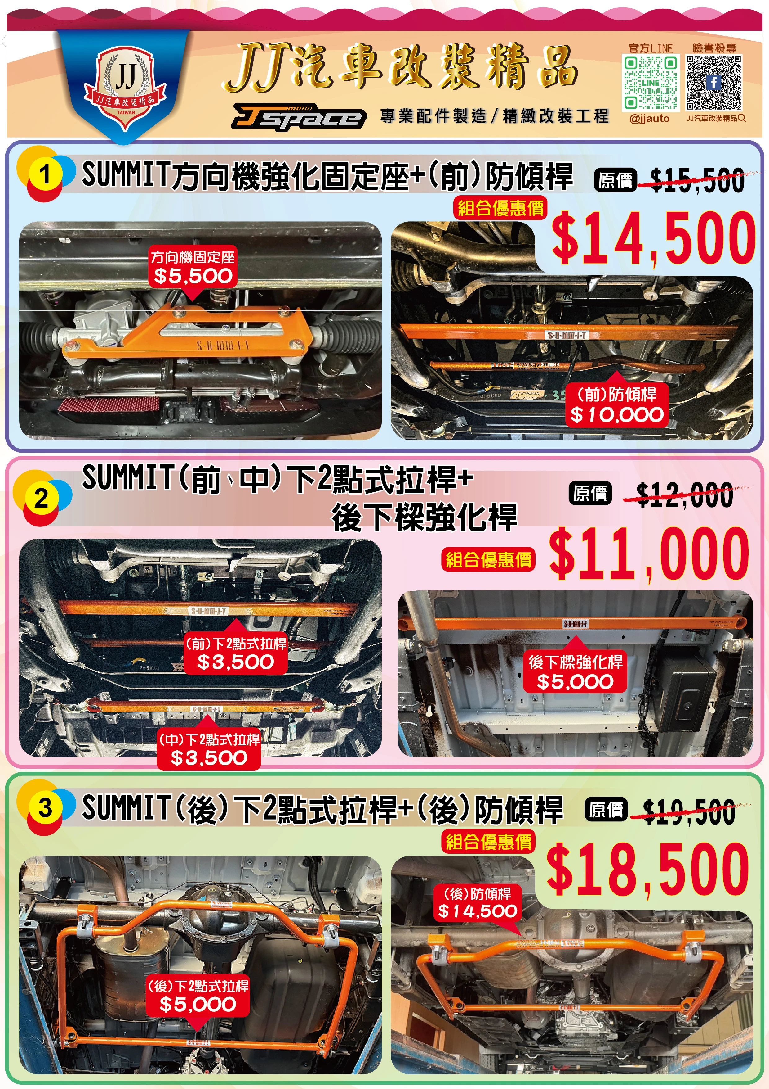 【搭配優惠】SUMMIT強化底盤