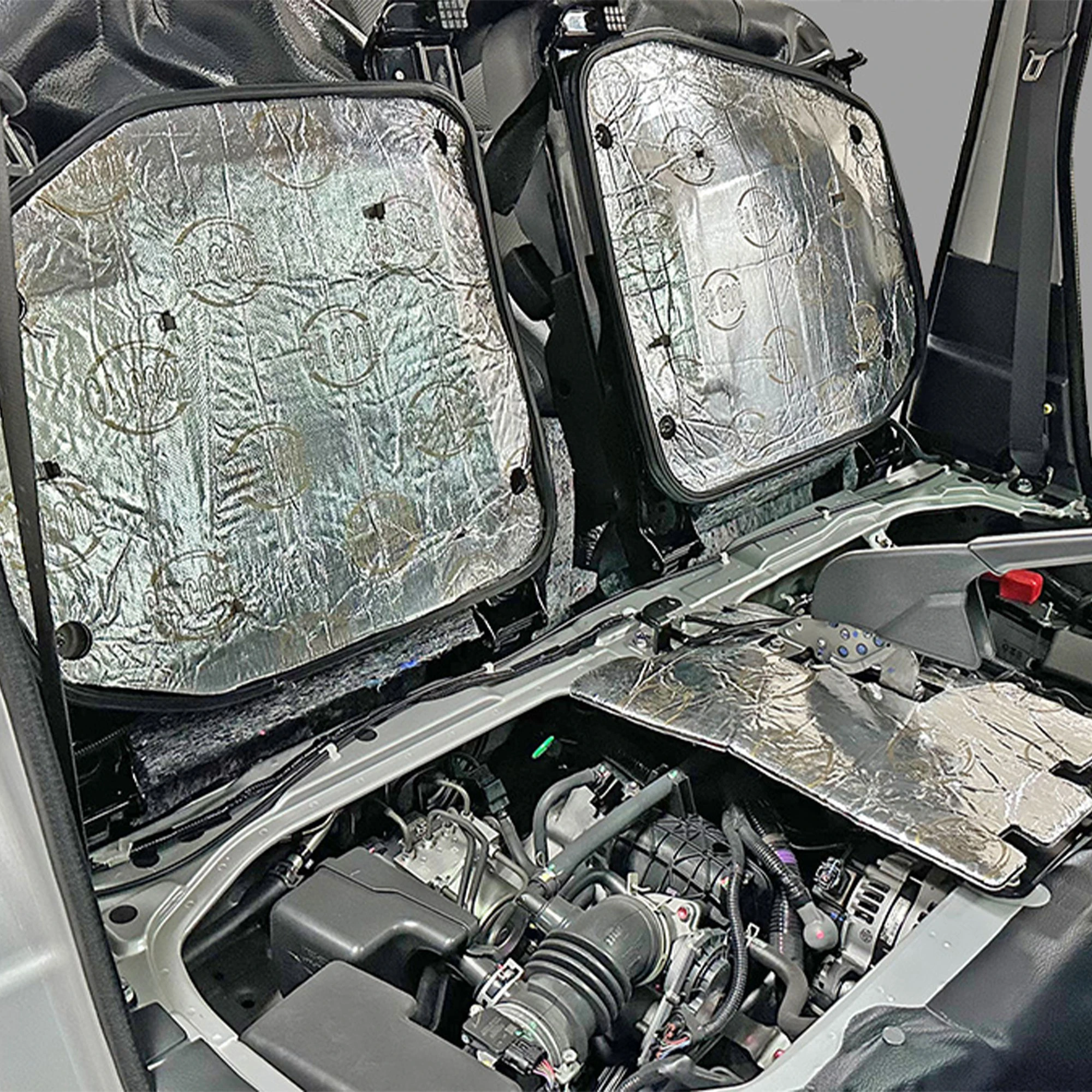 雙前座椅+手煞車 CA COOL 隔熱墊