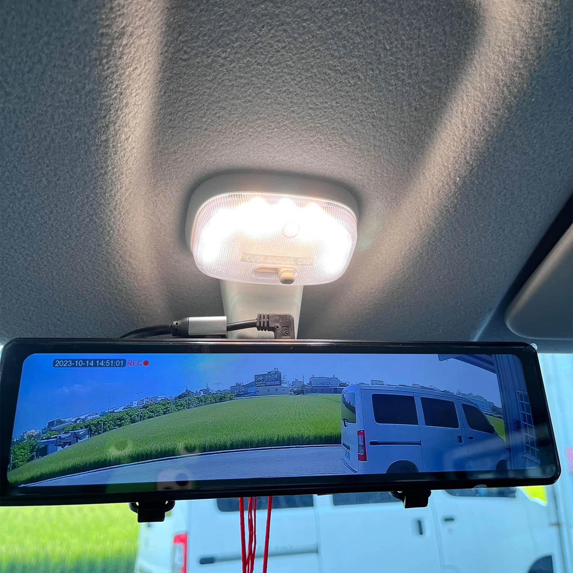 3段LED車內觸控燈