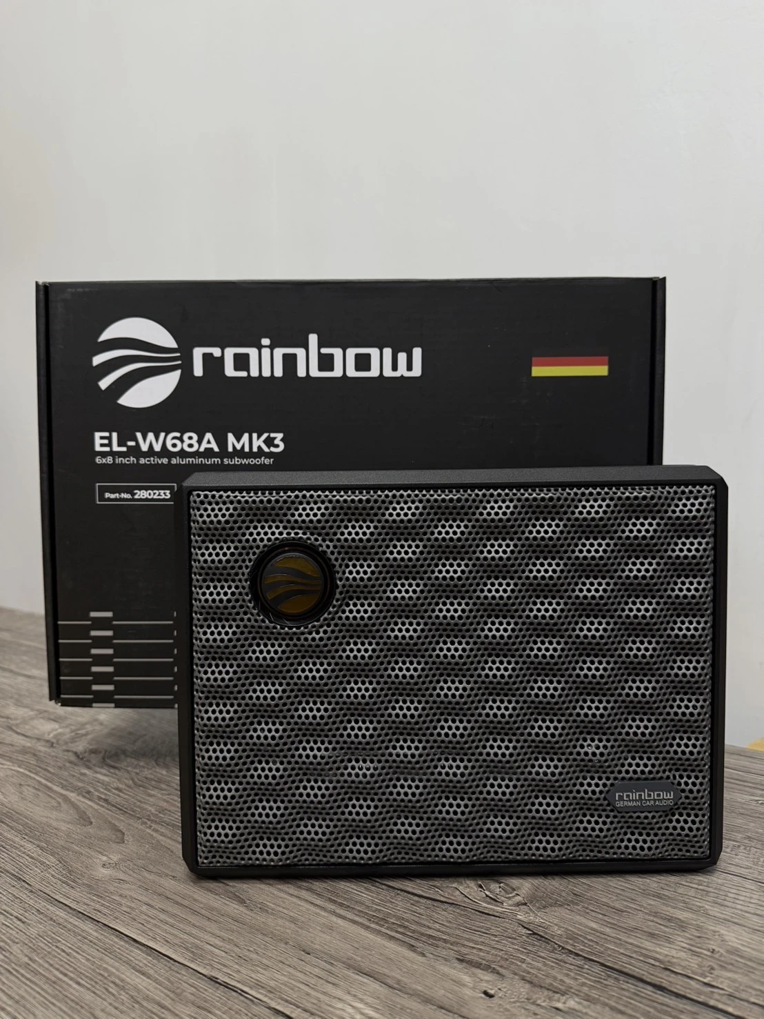Rainbow 主動式超低音箱 重低音