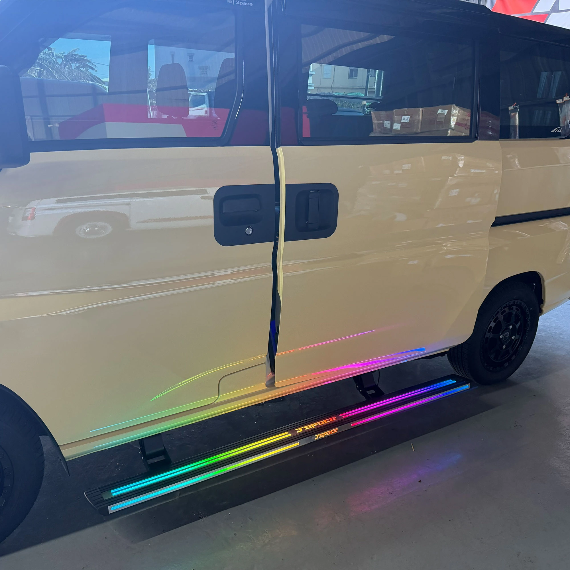 智慧型雙流光電動踏板(左右2側)