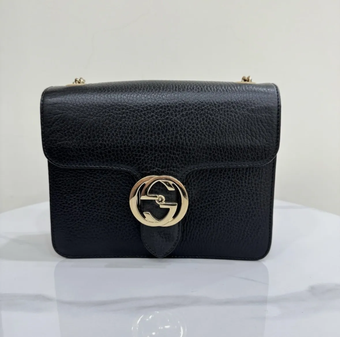 Gucci 風琴包 黑色