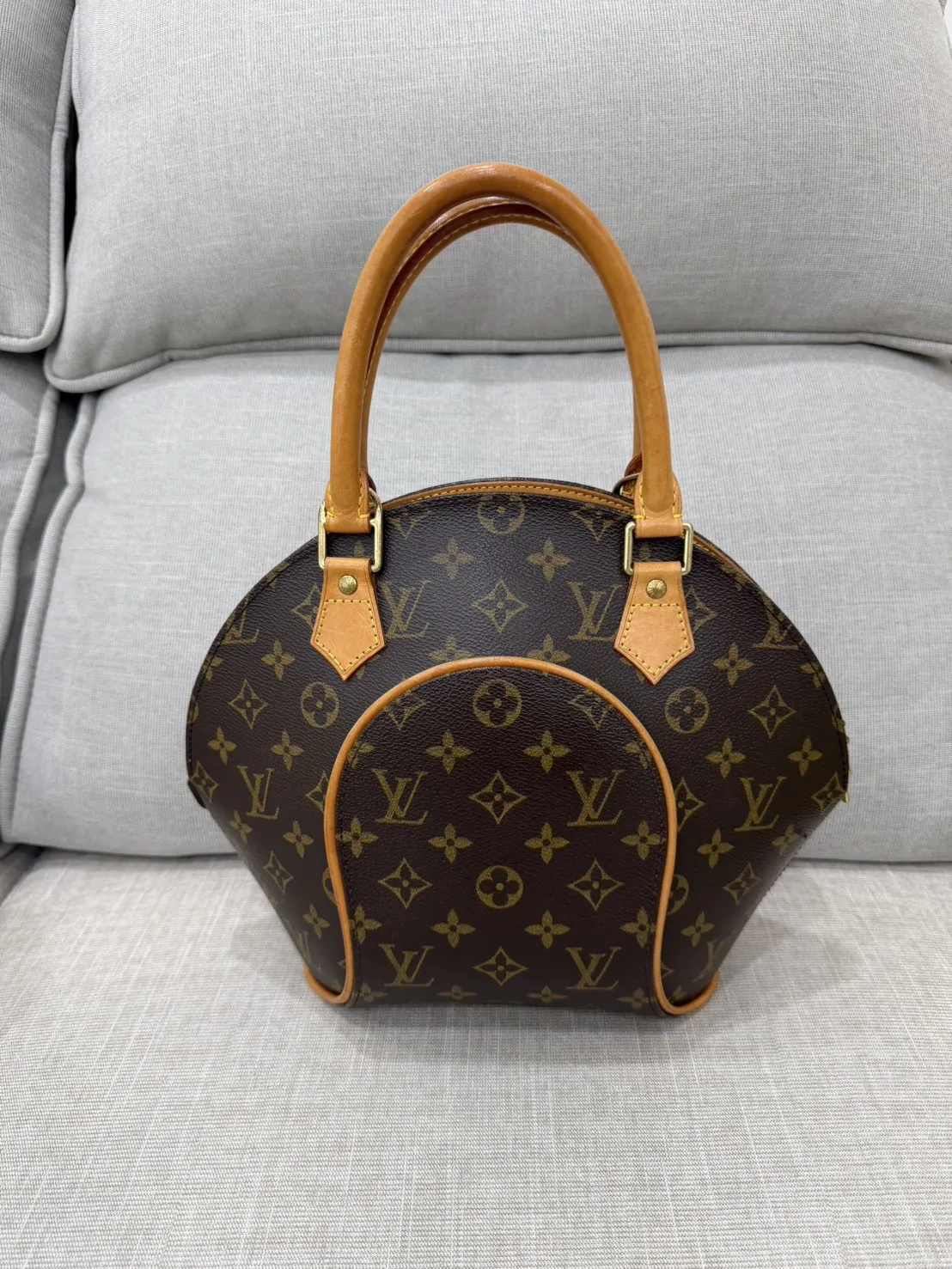 LV vintage老花貝殼/河蚌包