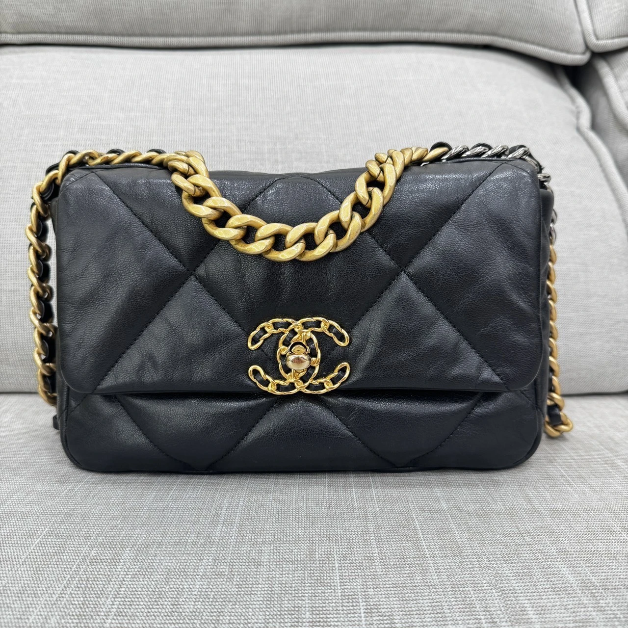 Chanel 19bag 小號 黑色