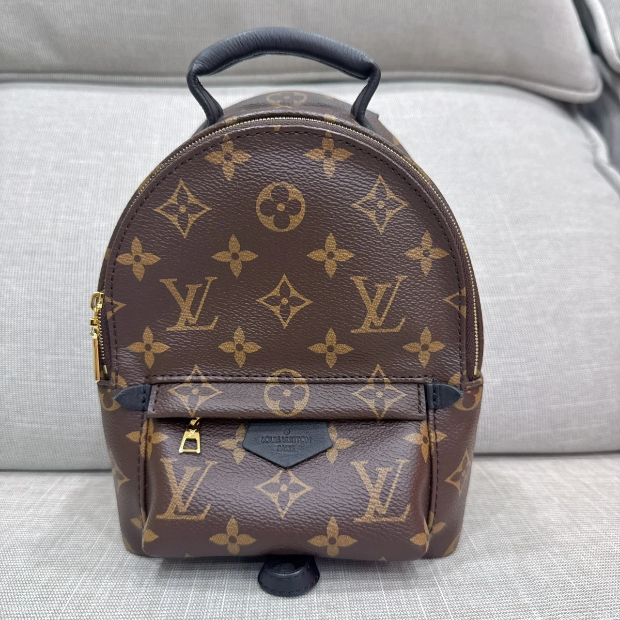 LV小書包 新款拉鍊 晶片款