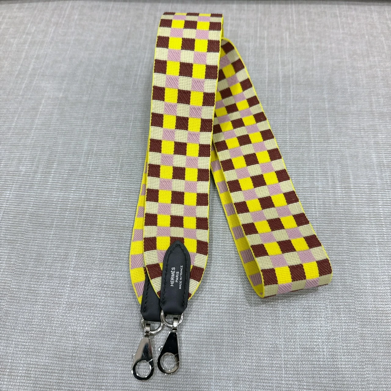 Hermes編織背帶 寬5cm全長含扣頭115cm