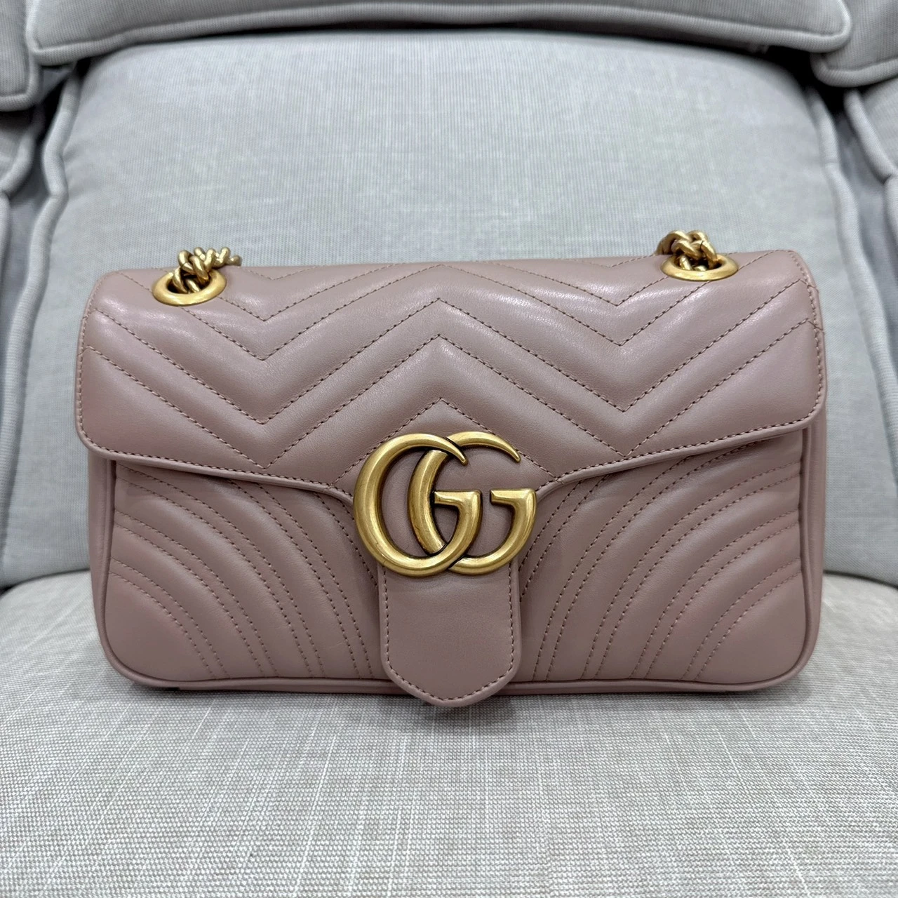 Gucci 馬夢 26 斜背/肩背包