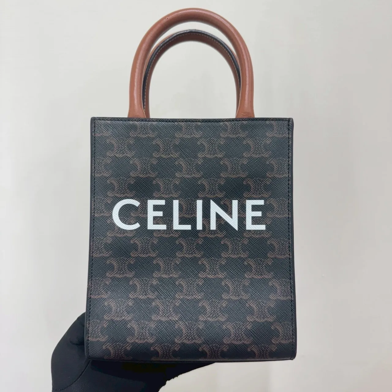 Celine老花琴譜包