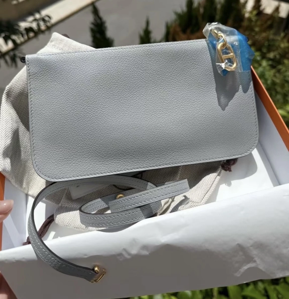 Hermes 全新 豬鼻Togo
