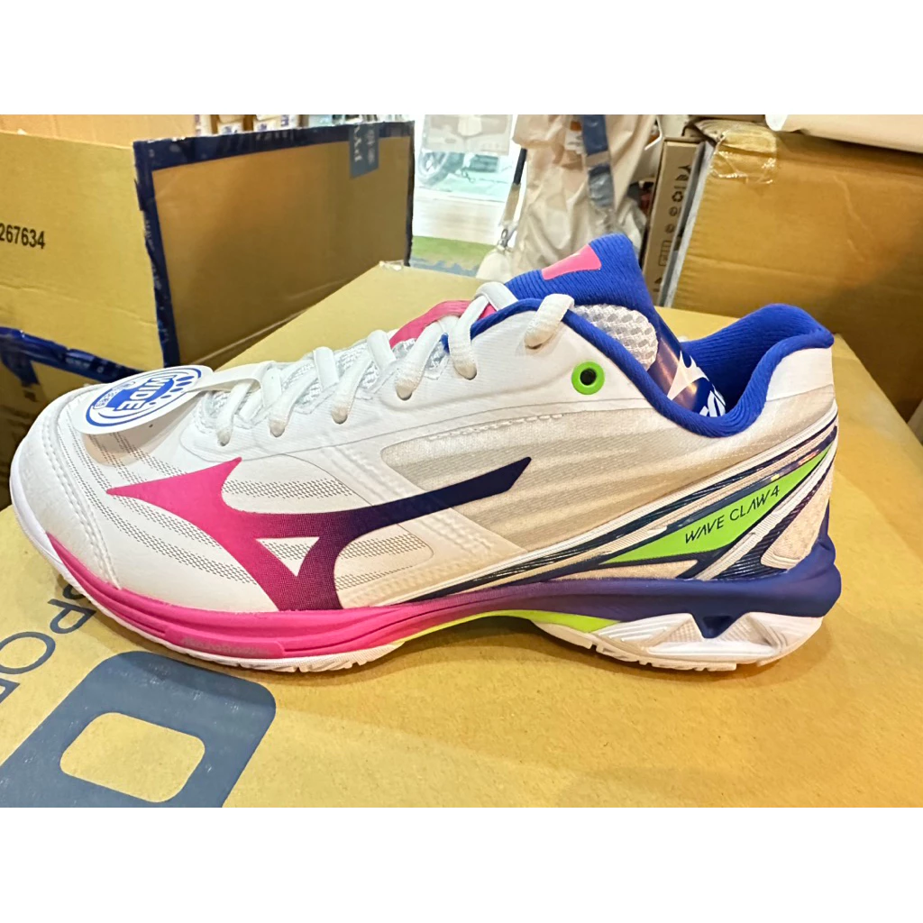 美津濃鷹爪四代 WAVE CLAW 4 羽毛球鞋 71GA264301 2026 全新款