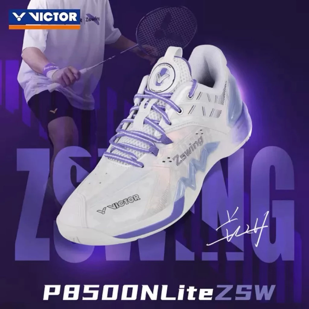  VICTOR 勝利羽毛球鞋P8500NLZSW 鄭思維聯名防滑輕量比賽運動
