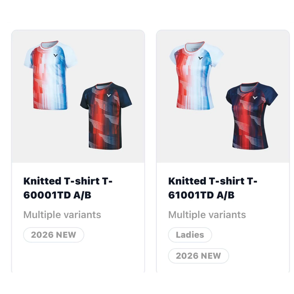 勝利VICTOR 2026??新品法國國家隊推廣服