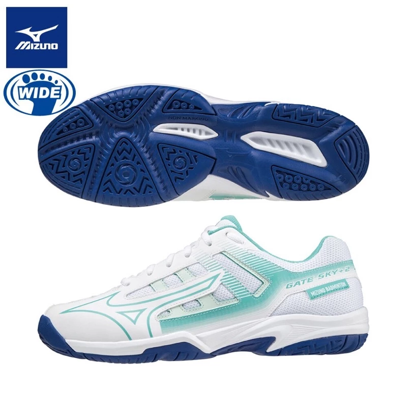 GATE SKY PLUS 2 寬楦男女款羽球鞋 71GA224025【美津濃MIZUNO