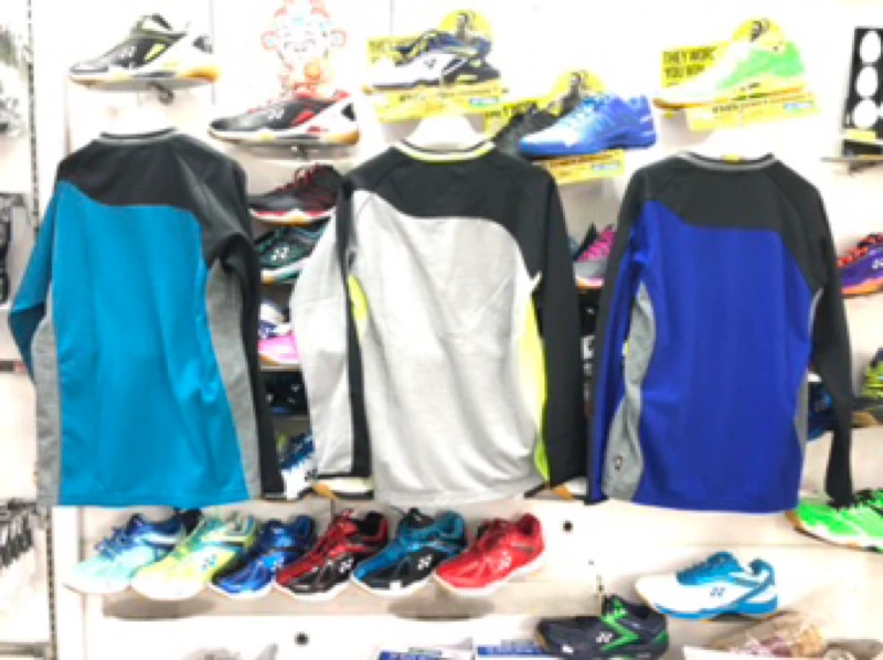 JP版新品上市ヨネックス YONEX テニス トレーナー ライトトレーナ長袖T恤