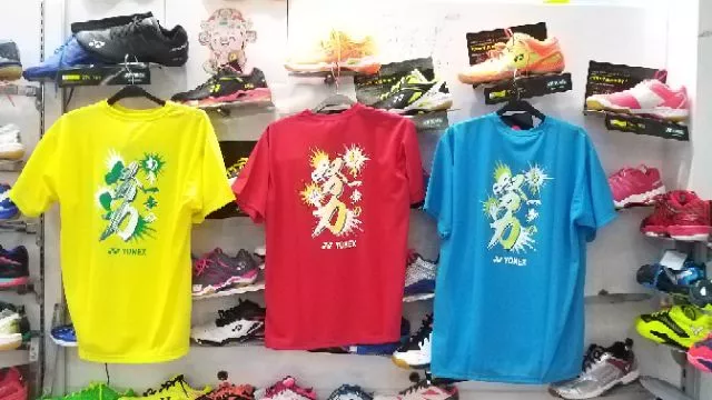 YONEX 16413y 努力版限量T恤JP YONEX排汗 日本版T16413Y中性 JP版 受祝會限定款