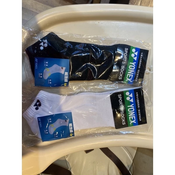 YONEX 黑色素男版短襪