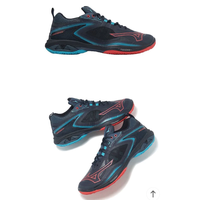 MIZUNO 美津濃 羽球鞋 Wave Claw Neo 3 男鞋 寬楦 黑回彈 室內運動 羽排鞋 美津濃