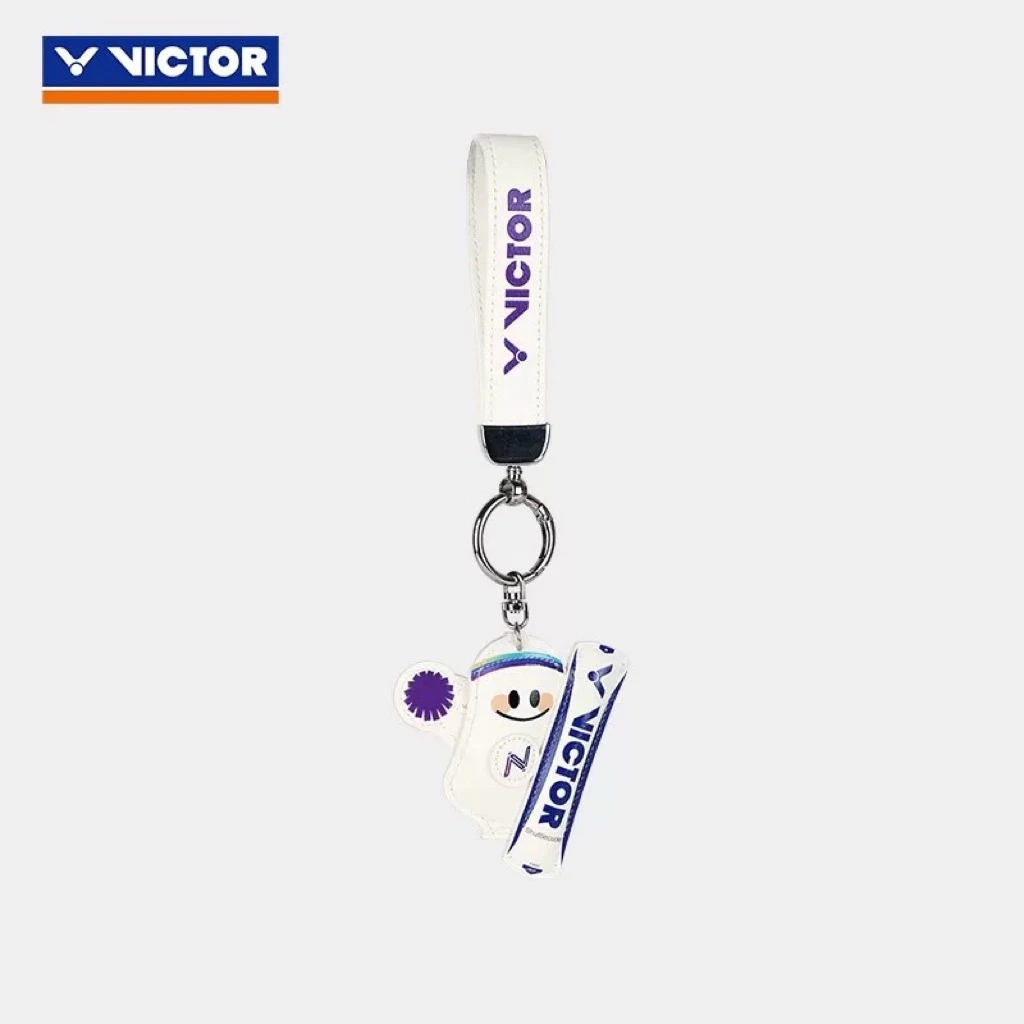 VICTOR 亞錦賽 限定商品 PG6017BAC25/A珠光白勝利羽球吊飾
