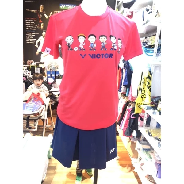 桃紅色限定版 勝利V小隊 T-2140 戴資穎 眾群星 T-Shirt 中性 T2140