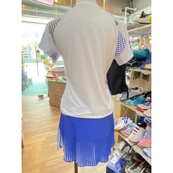 李寧夢幻好萌的藍色泡泡 李寧女版排汗衣（藍色泡泡）