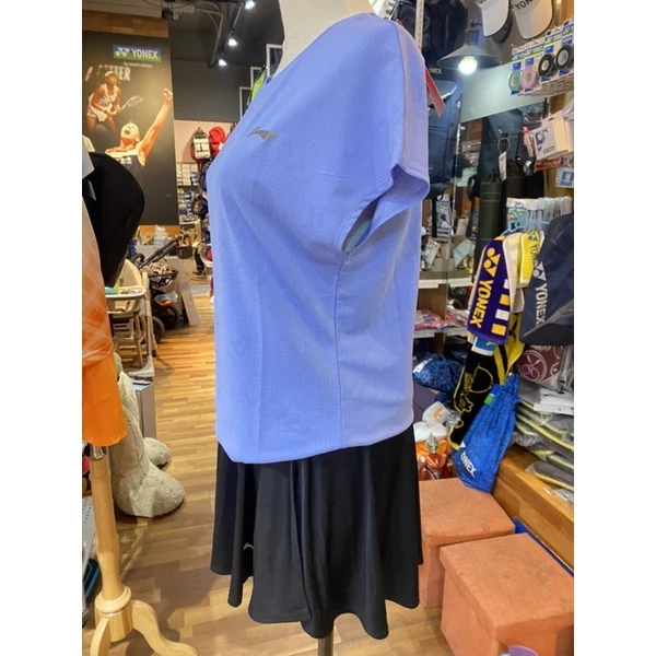 李寧 薰衣草紫排汗衫搭可愛圓裙（運動褲裙）上衣$790 裙子$980