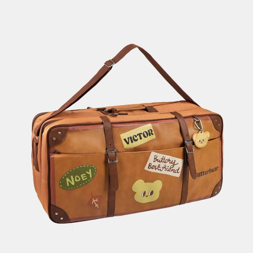 鷲屋運動精品店  VICTOR X 奶油小熊聯名系列矩形包 手提包 羽球包 BR5653BTB BR5654BTB