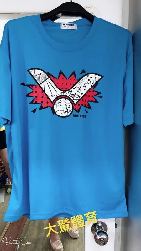 victor 新款T恤 卡通大LOGO 爆炸款 #2018秋冬新款 #漫畫大LOGO版