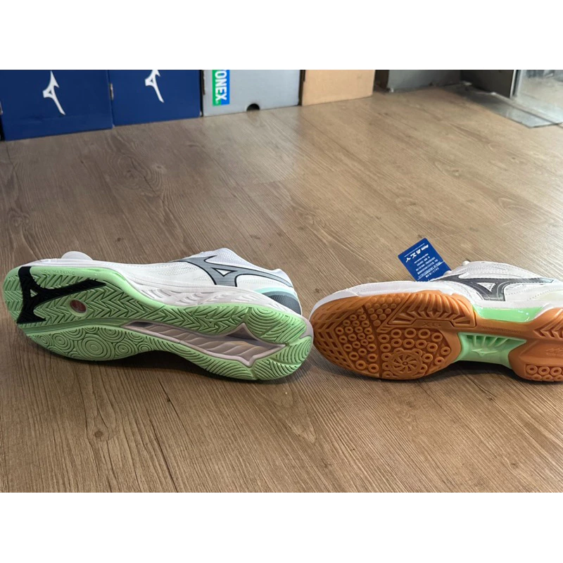 美津濃男女款羽毛球鞋 緩震透氣耐磨室內運動鞋WAVE FANG