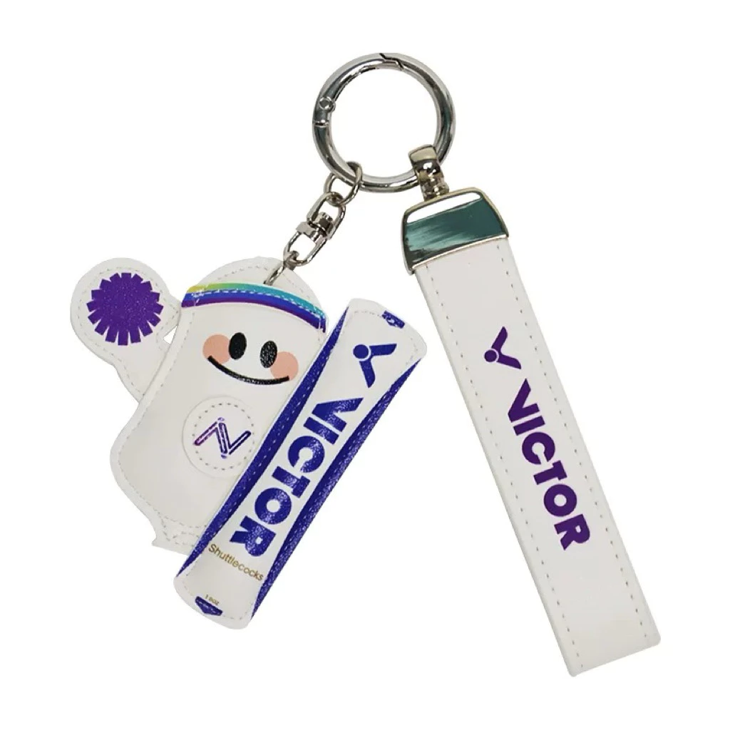 VICTOR 亞錦賽 限定商品 PG6017BAC25/A珠光白勝利羽球吊飾
