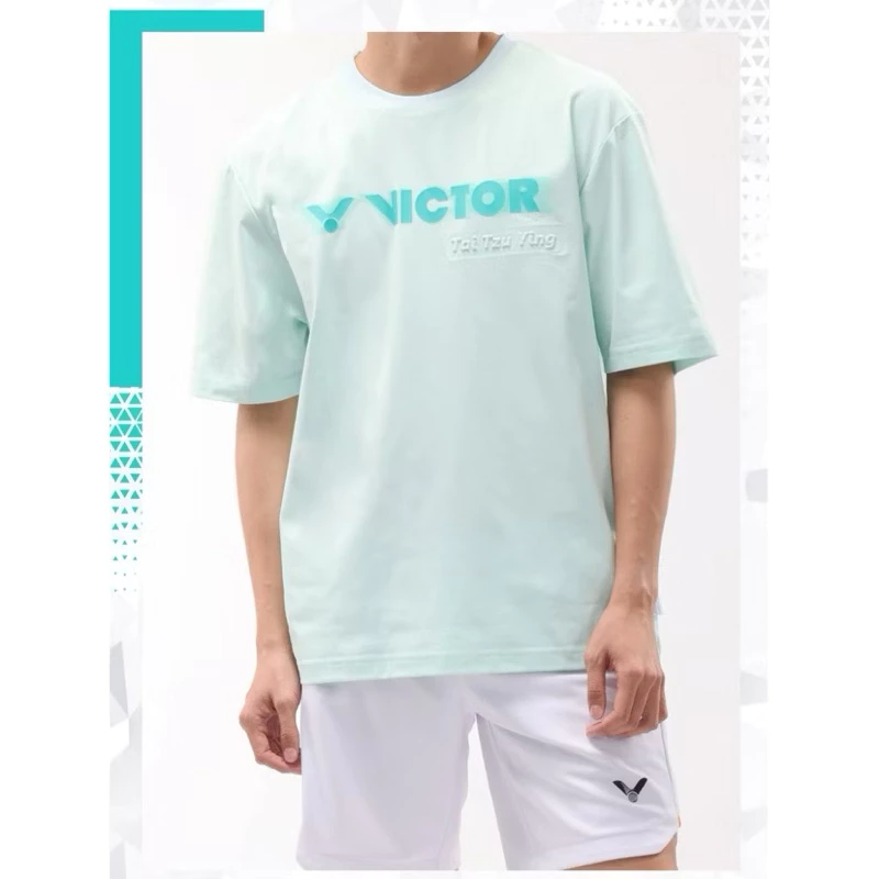 戴資穎致敬系列休閒款T恤 中性款(T-50005TTY C/黑色 R/清澈綠)