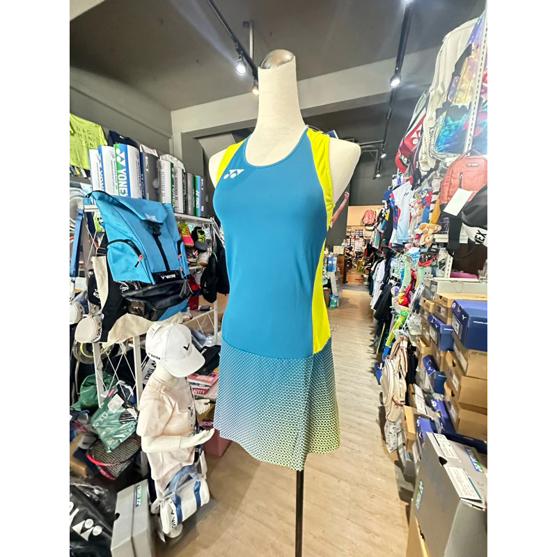 YONEX 性感挖背 連身羽球裙 尺寸：M