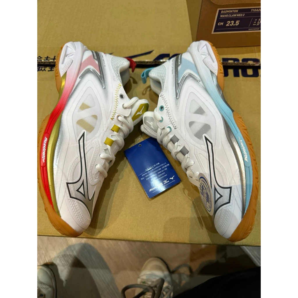 MIZUNO 美津濃 WAVE CLAW NEO 3 羽球鞋 71GA247334  (羽球鞋)