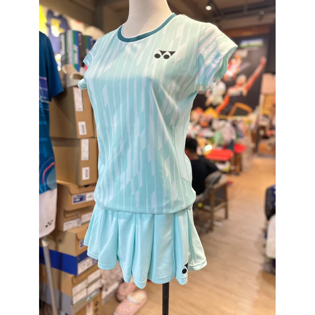 國際戰略YONEX 粉綠 漂亮 比賽服 正品