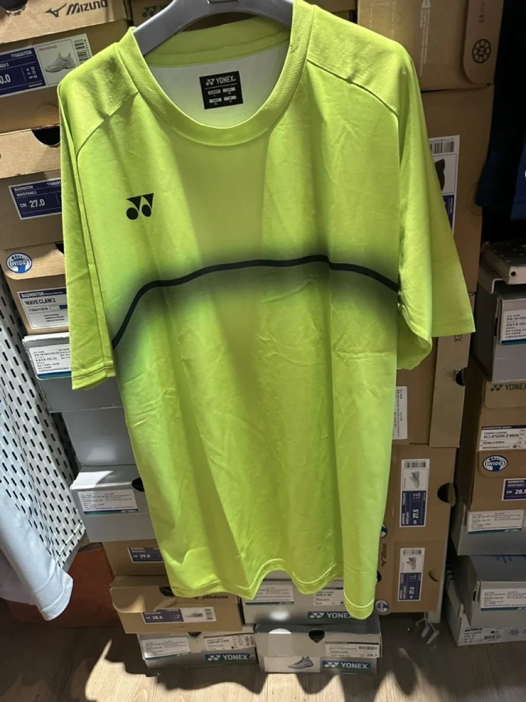 Yonex Crew shirt 16859 EX Fresh Lime 排汗