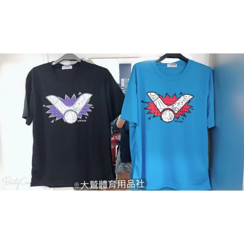 victor 新款T恤 卡通大LOGO 爆炸款 #2018秋冬新款 #漫畫大LOGO版