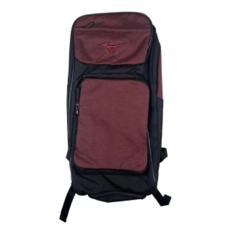 MIZUNO 美津濃 橫直兩用羽球袋矩形袋 73x19x28cm 灰x黑 73TD360108