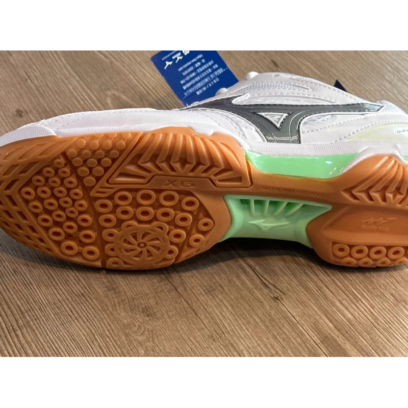 美津濃男女款羽毛球鞋 緩震透氣耐磨室內運動鞋WAVE FANG