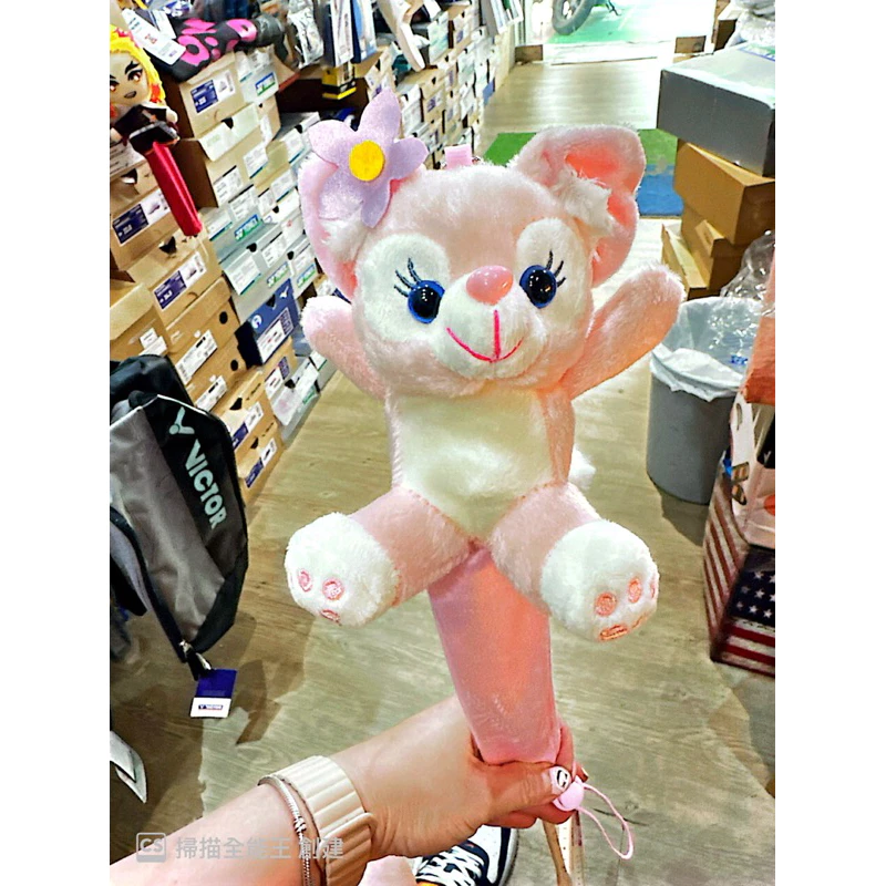 美津濃高顏值的女神拍 美津濃 2025. (73GTB52201)美津濃羽球拍 ~ 玫瑰金 就是要搭玲娜貝爾